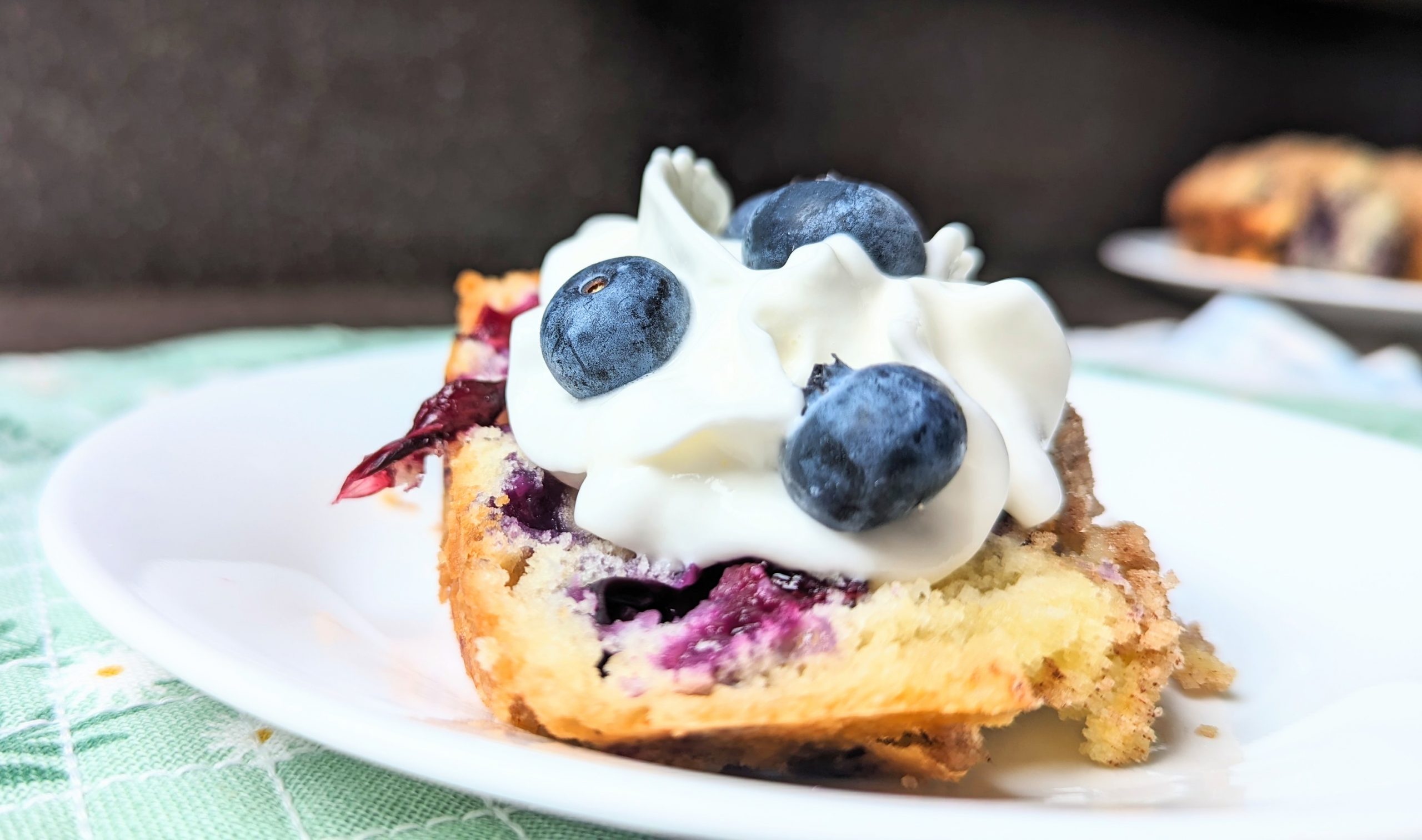 Blueberry Buckle Coffee Cake