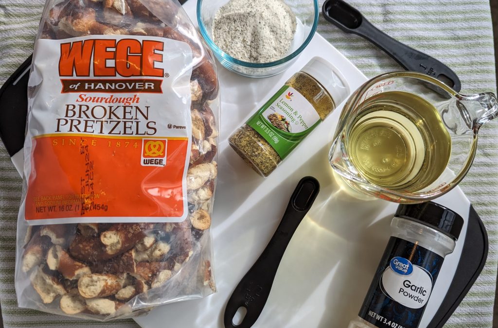 garlic ranch pretzels ingredients