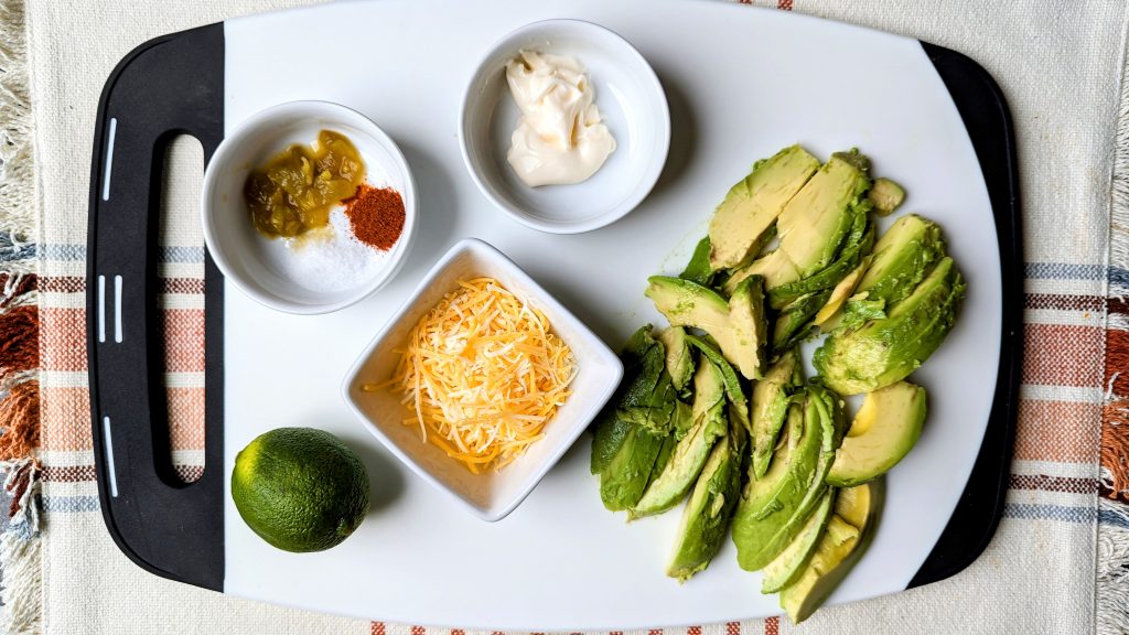 easy cheesy guacamole ingredients