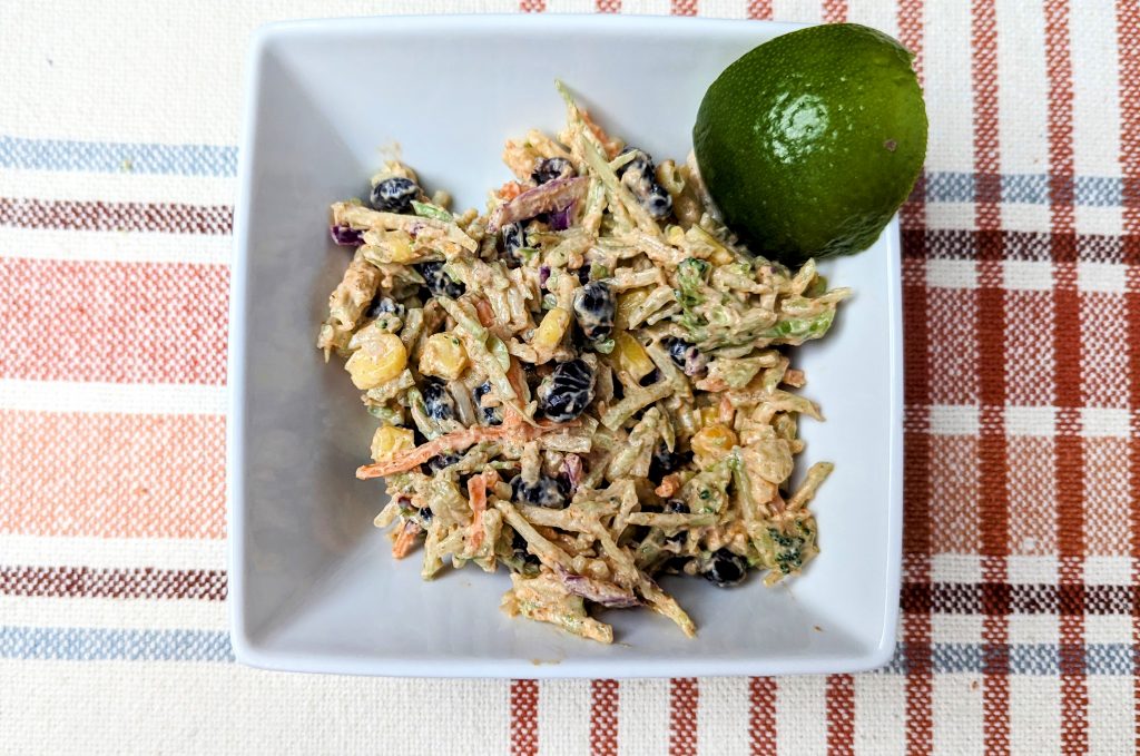 mexican rainbow coleslaw