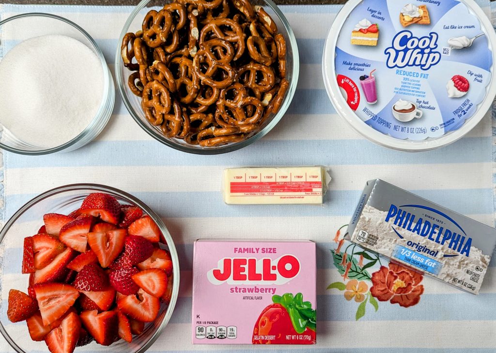 strawberry pretzel delight ingredients