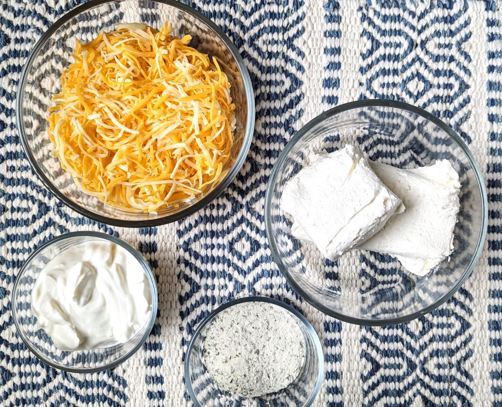 zesty ranch cheese ball ingredients