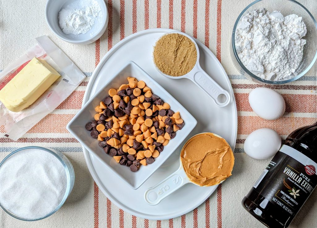 peanut butter butterscotch blondies ingredients