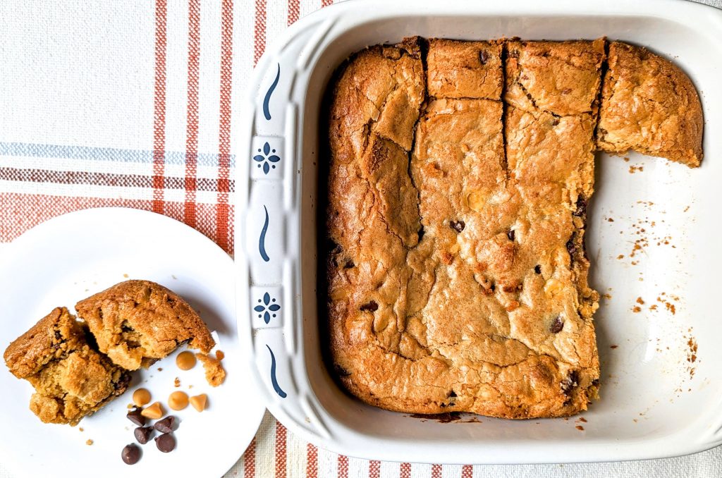 peanut butter butterscotch blondies