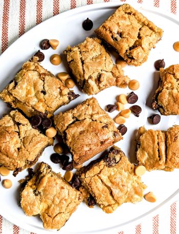 peanut butter butterscotch blondies