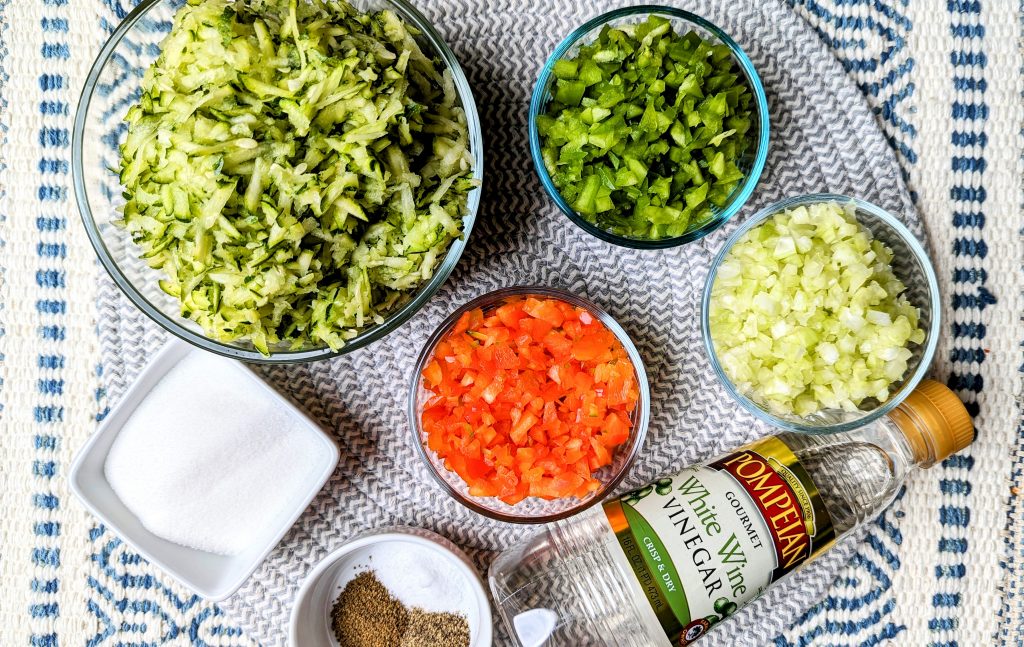 zucchini slaw ingredients