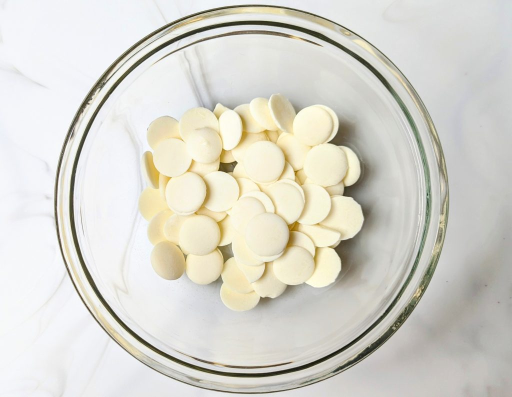 melting wafers in bowl