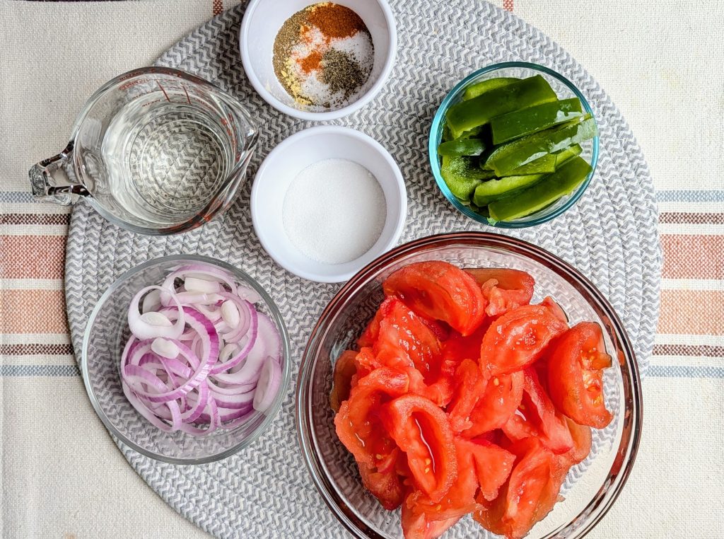 fire and ice tomato salad ingredients