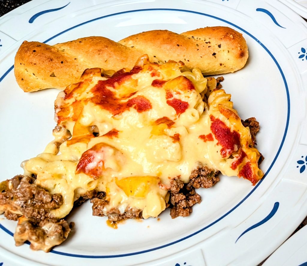 beef ragu italiano on plate