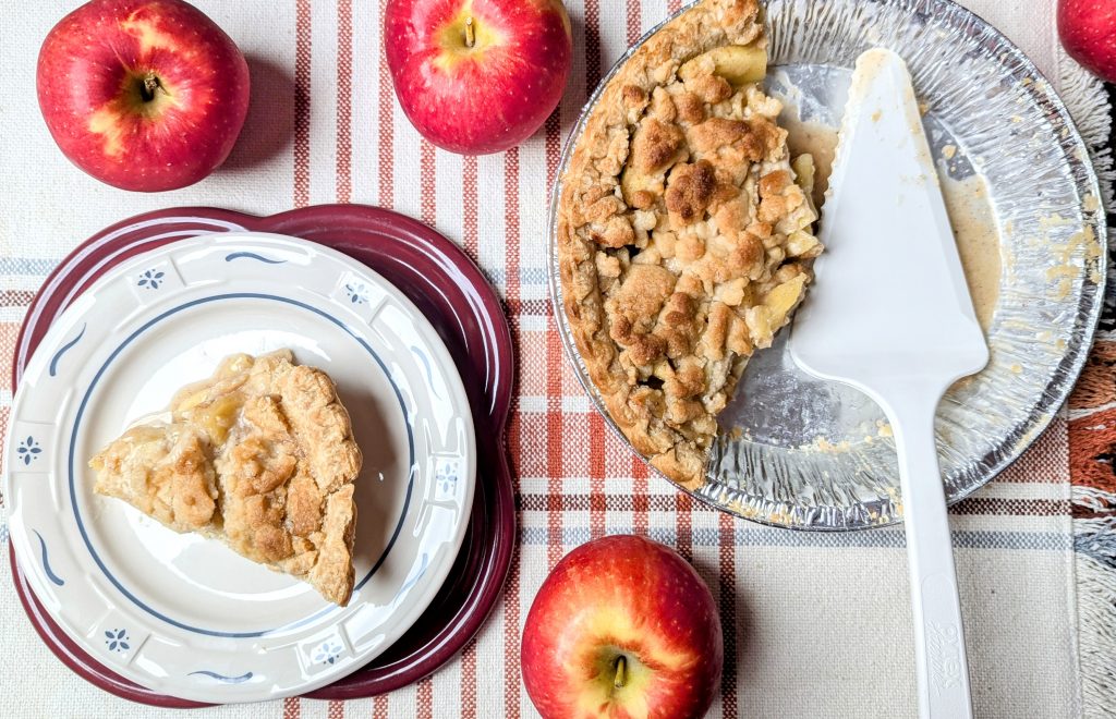 dutch apple crumb pie