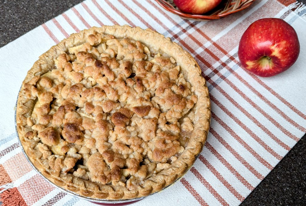 dutch apple crumb pie