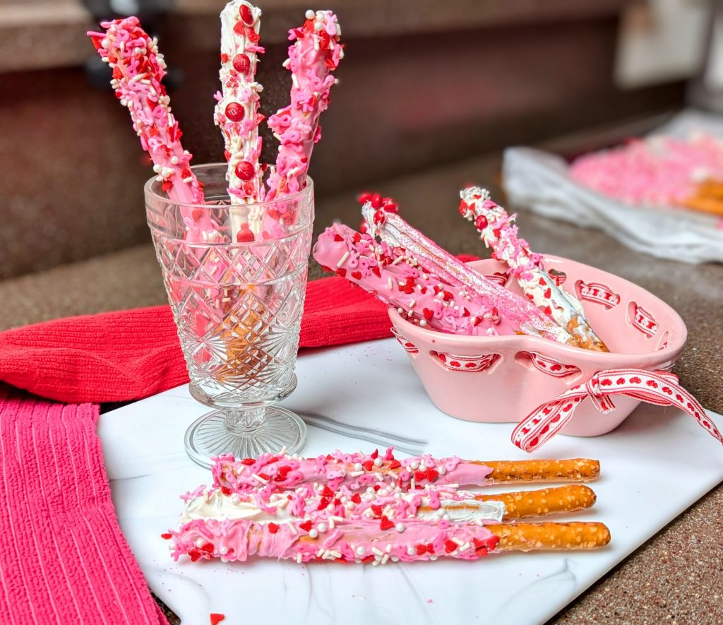 pink out pretzels