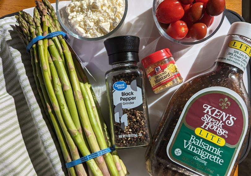 asparagus tomato salad ingredients