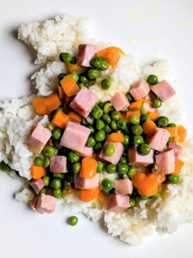 ham and vegetable dijon