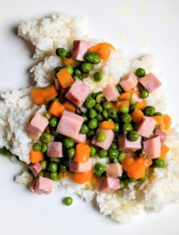 ham and vegetable dijon