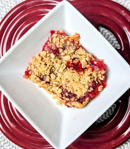 cherry crunch in bowl