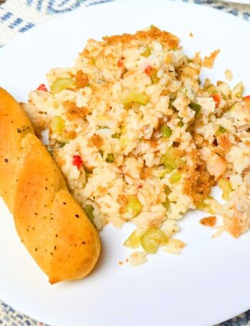 chicken veggie rice casserole