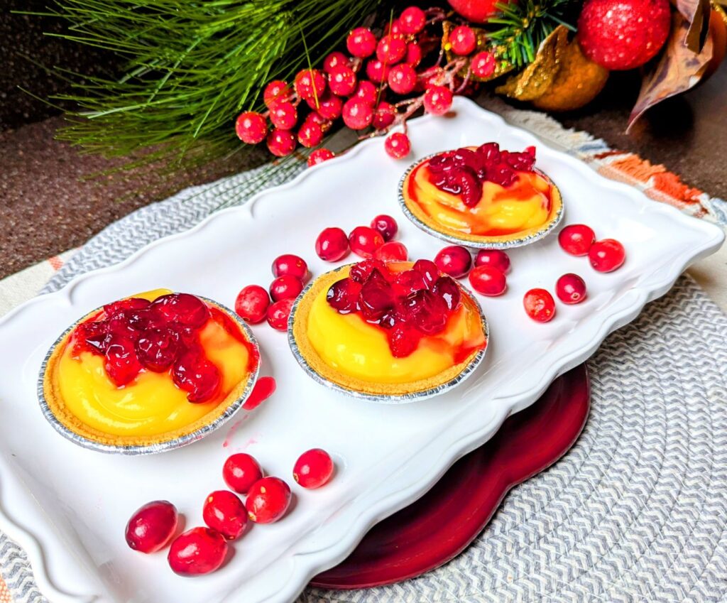 easy cranberry mini pies