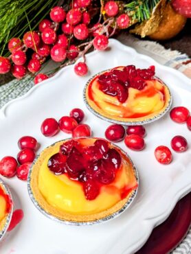 easy cranberry mini pies