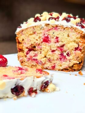 white chocolate cranberry bread