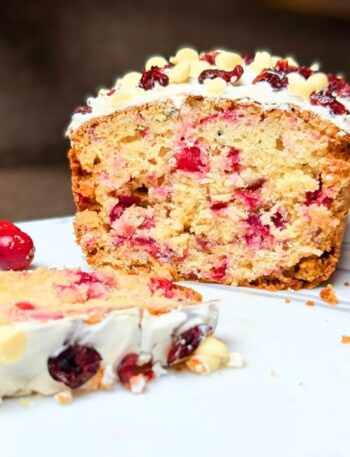 white chocolate cranberry bread