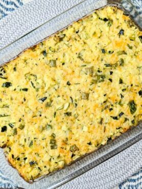 cheesy rice zucchini casserole