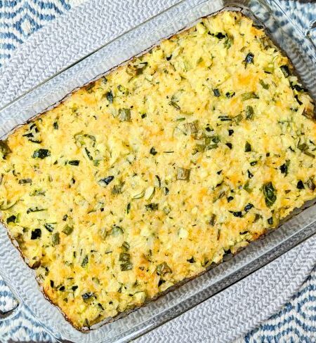 cheesy rice zucchini casserole