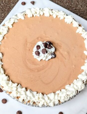 chocolate peanut butter pie