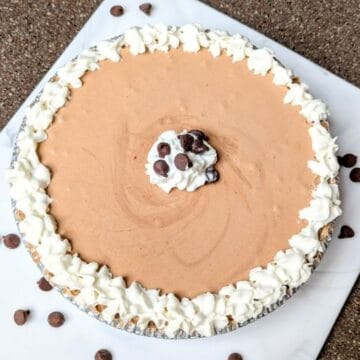 chocolate peanut butter pie