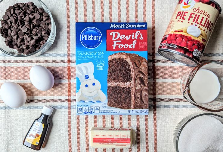 chocolate covered cherry cake ingredients