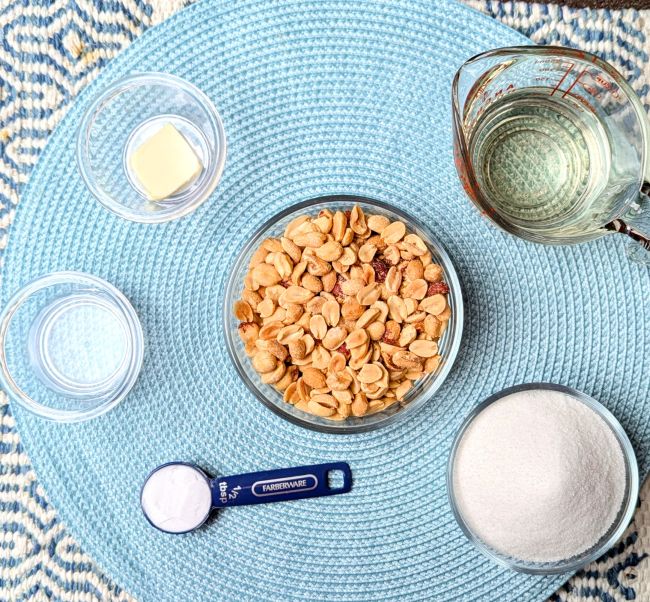 classic peanut brittle ingredients