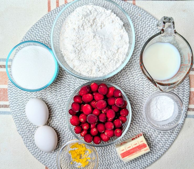 cranberry coffee cake muffins cake ingredients