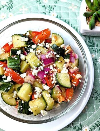 english cucumber salad