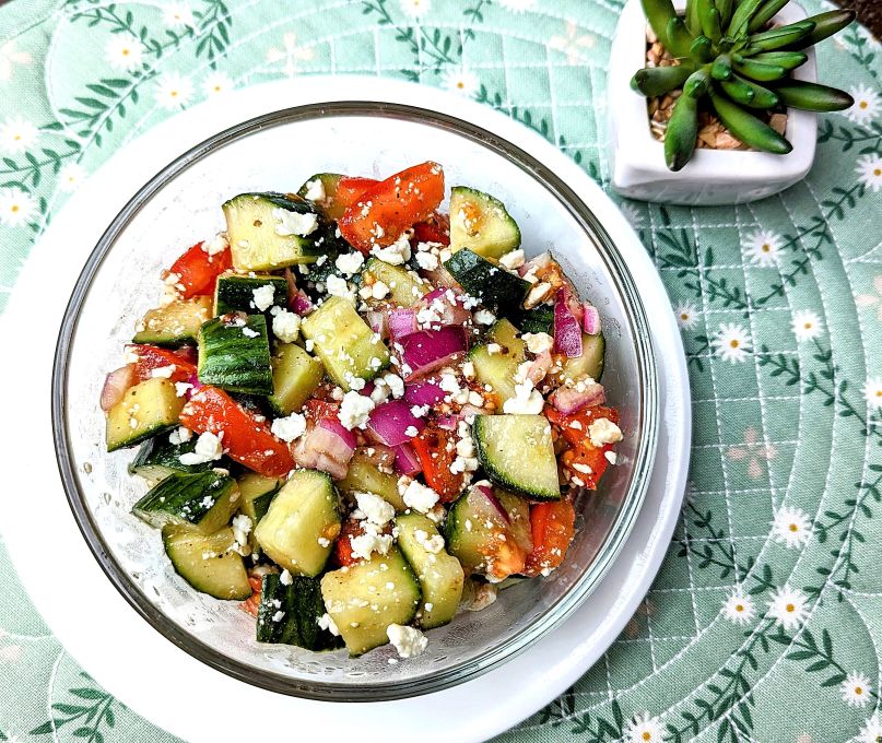 english cucumber salad