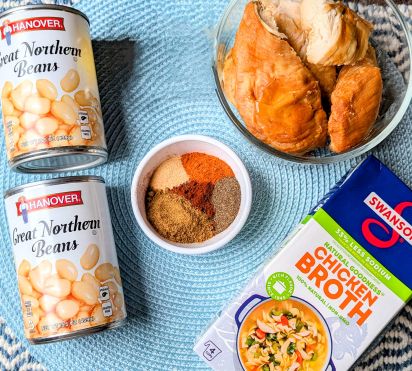 easy white bean chicken chili ingredients