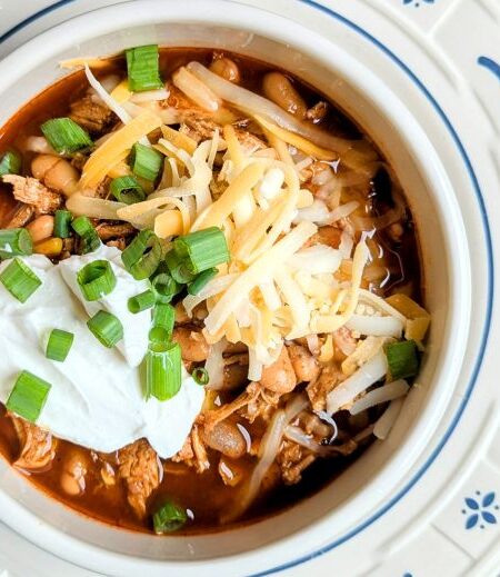 easy white bean chicken chili