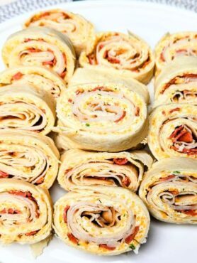 turkey and cheese pinwheels