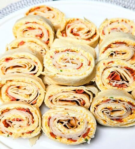 turkey and cheese pinwheels