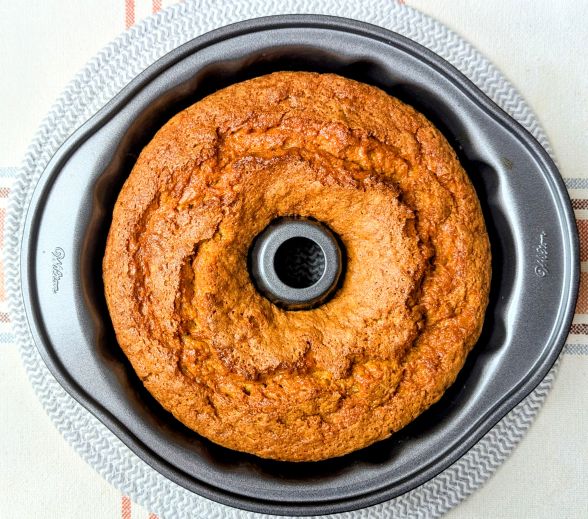 baked carrot bundt cake