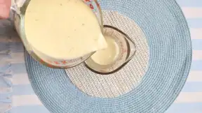 making the topping