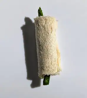 asparagus canape rolled