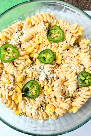 pasta salad in bowl
