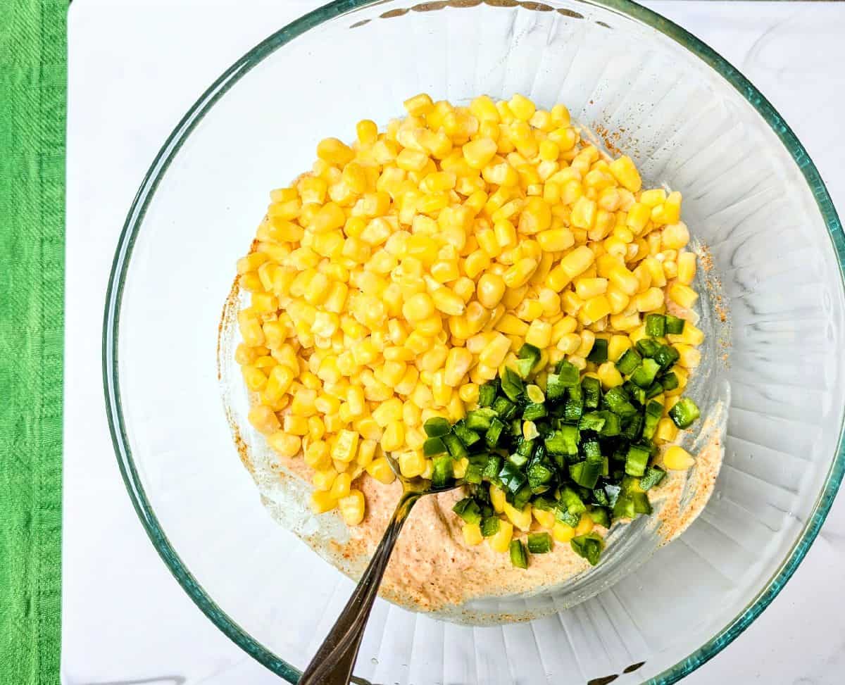 adding vegetables 
