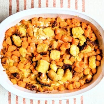 creamy cheesy carrot casserole