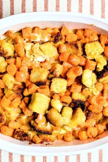 creamy cheesy carrot casserole