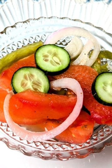 fire and ice tomato salad