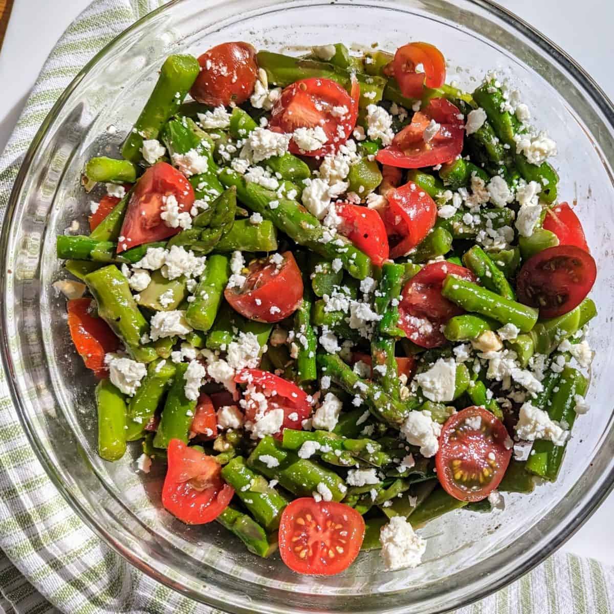 asparagus tomato salad