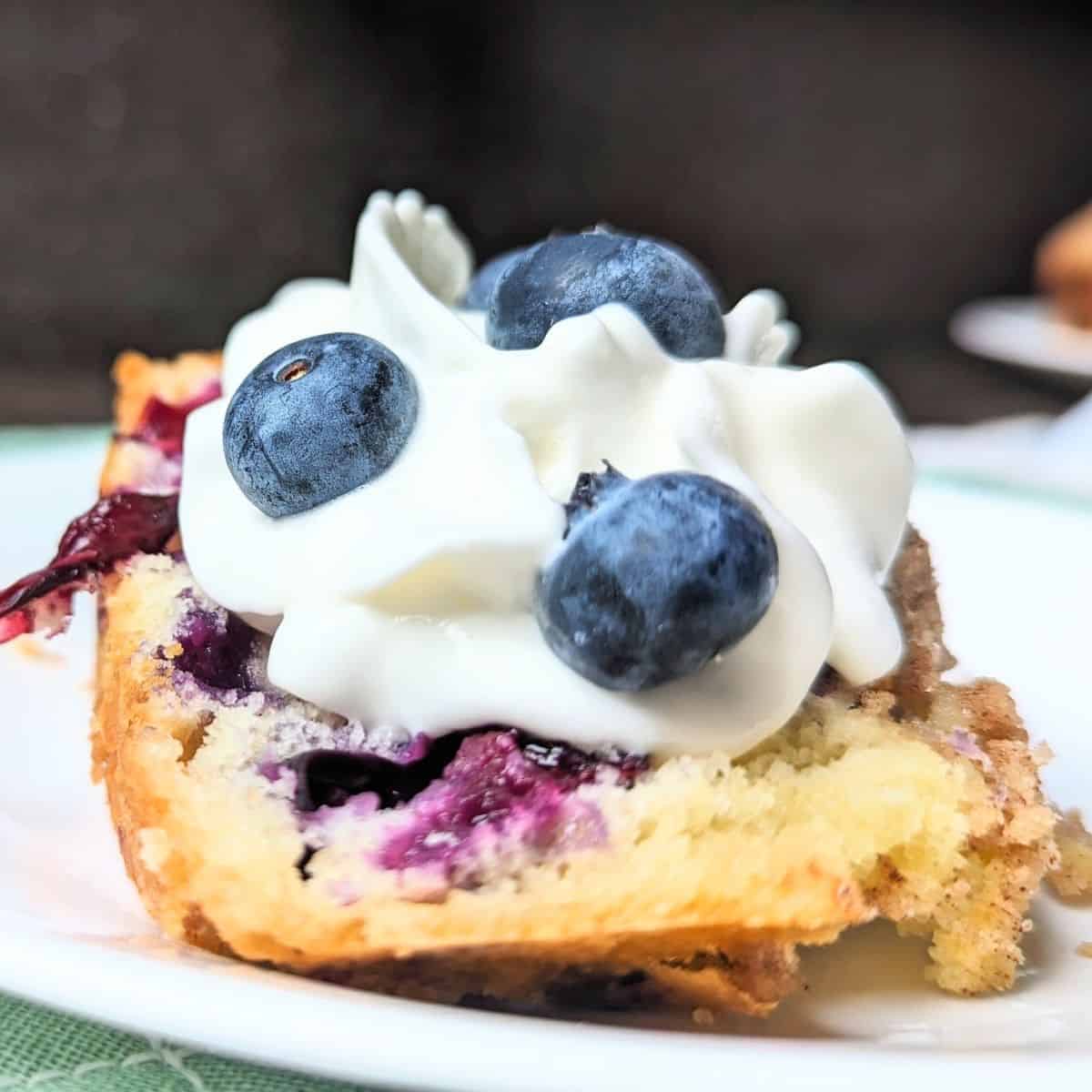 Blueberry Buckle Coffee Cake