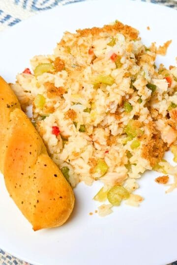 chicken veggie rice casserole