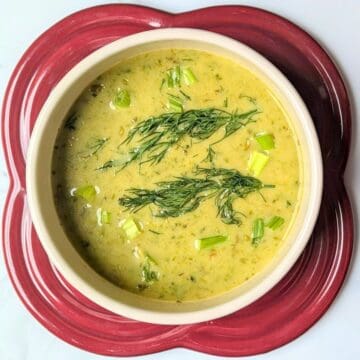 cream of roasted asparagus soup